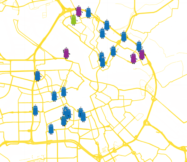Klik op de kaart om alle locaties in Amsterdam te bekijken